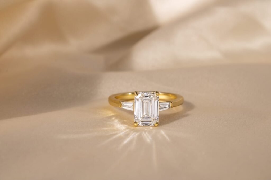 Radiant Engagement Ring