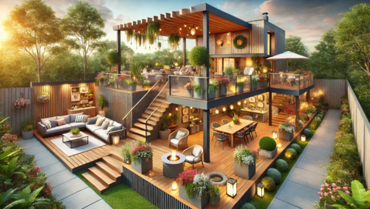 outdoor deck