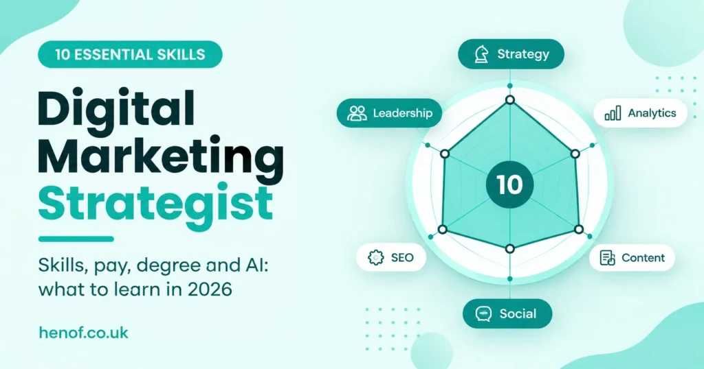 Digital marketing strategist skills guide 2026
